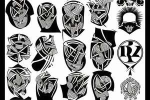 ZRD MEN tattoo idea