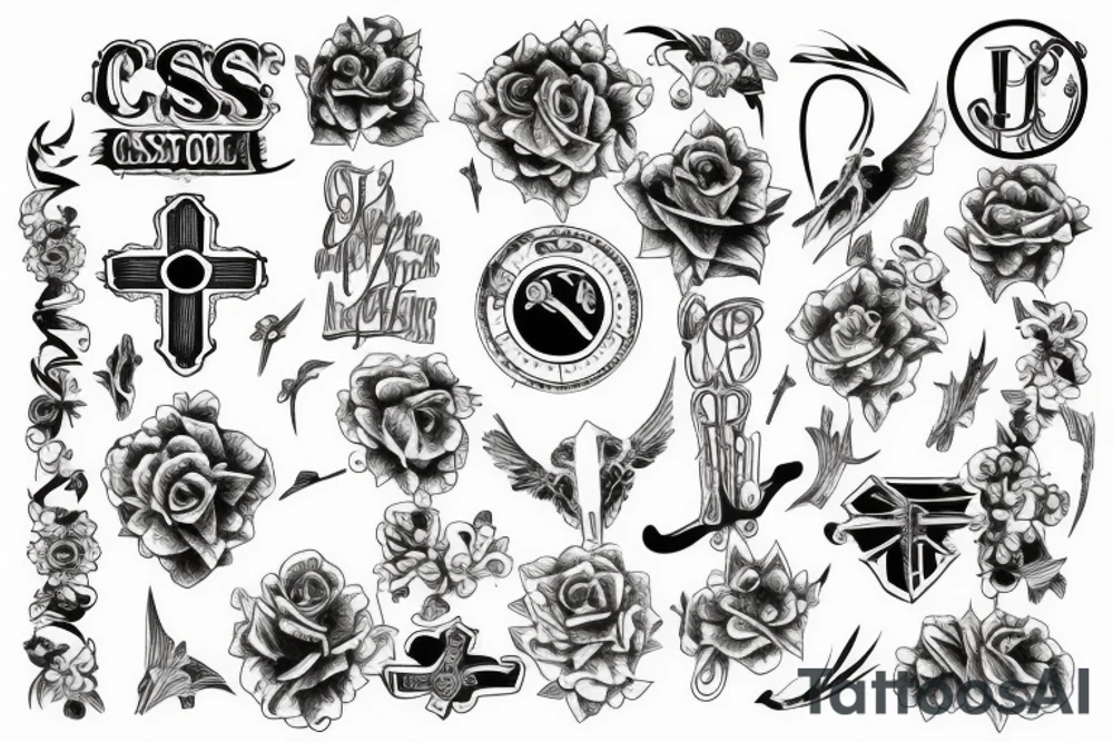 Cross tattoo idea