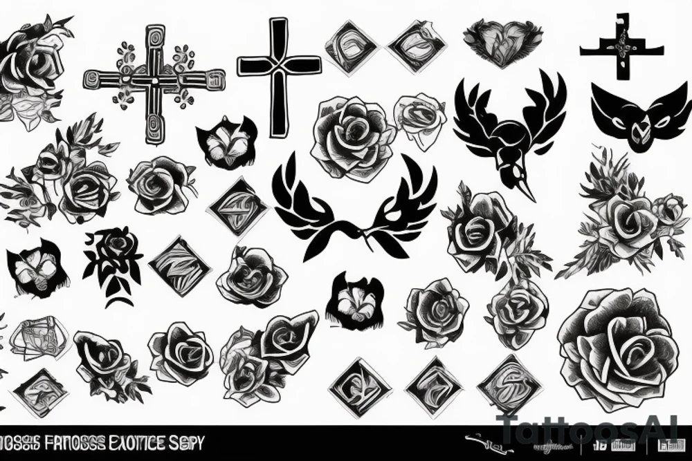 Cross tattoo idea