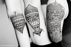 spending winter in the south east asia tattoo idea