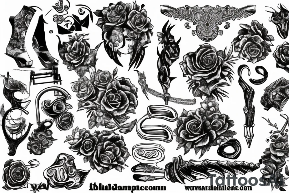 a whip tattoo idea