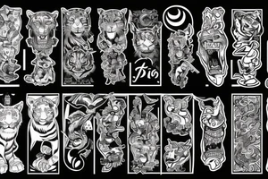 tigor tattoo idea