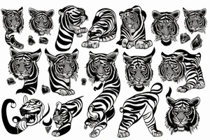 tigor tattoo idea