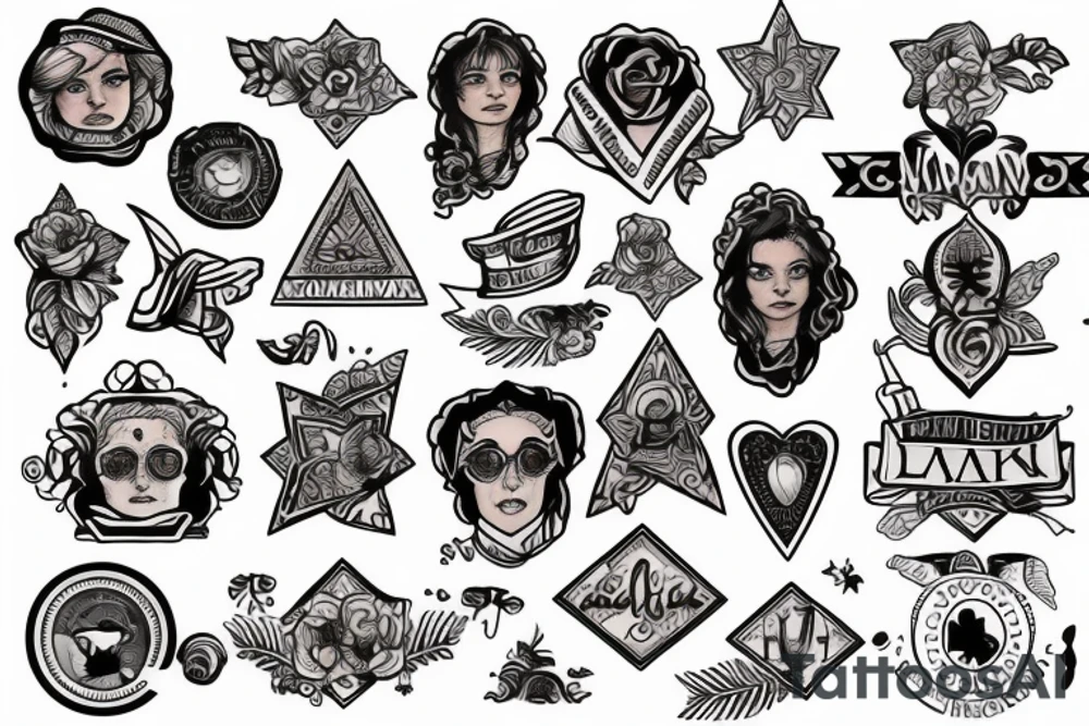 знак зодиака"Лев" tattoo idea
