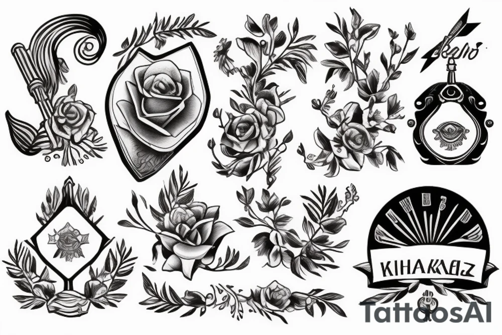 знак зодиака"Лев" tattoo idea