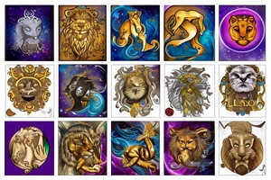 zodiac sign "Leo" tattoo idea