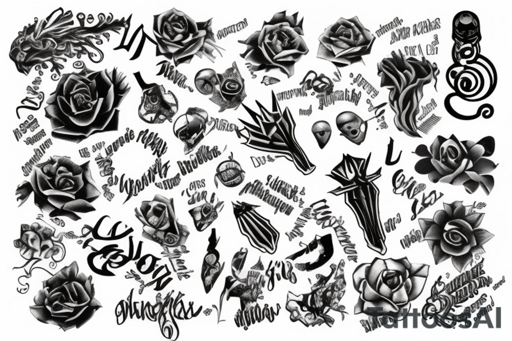 Spike tattoo idea