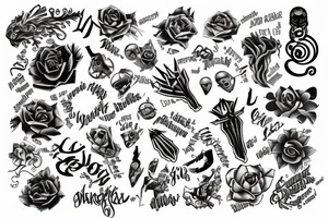 Spike tattoo idea