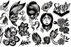 Beauty in the struggle ugliness in the success tattoo idea
