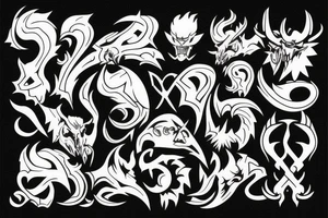 Devil tattoo idea