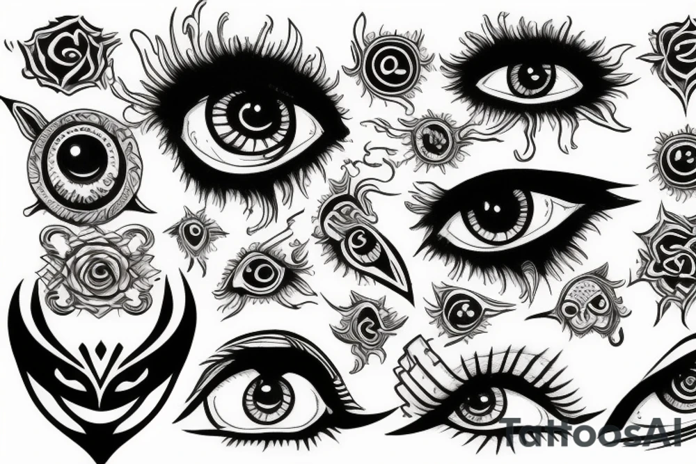 third eye tattoo idea