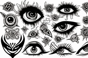 third eye tattoo idea