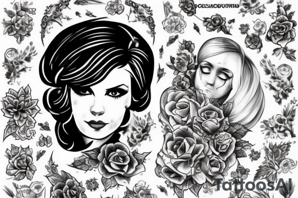 Сова на мужскую грудь в стиле неотрад tattoo idea