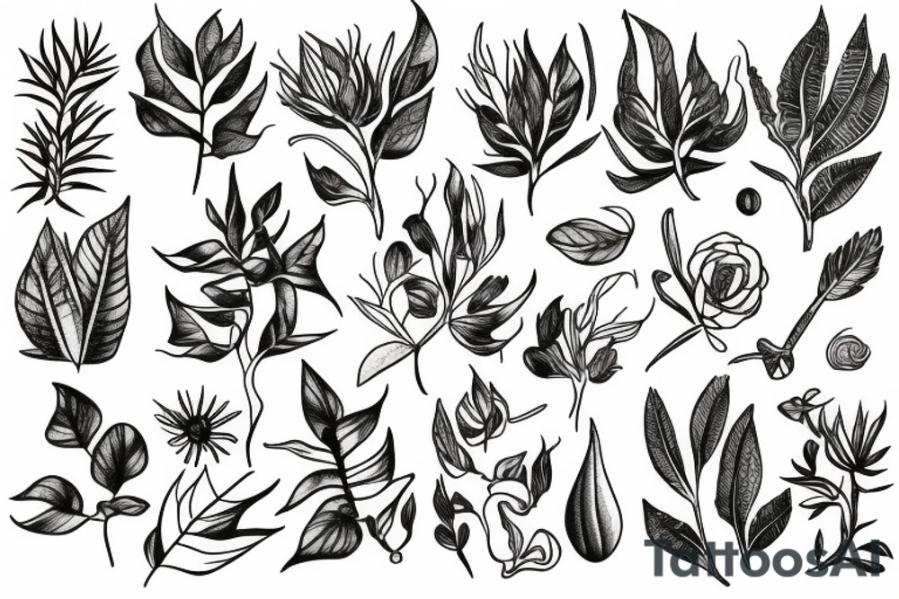 Anything plant related tattoo idea