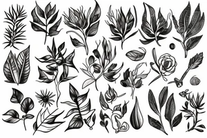 Anything plant related tattoo idea