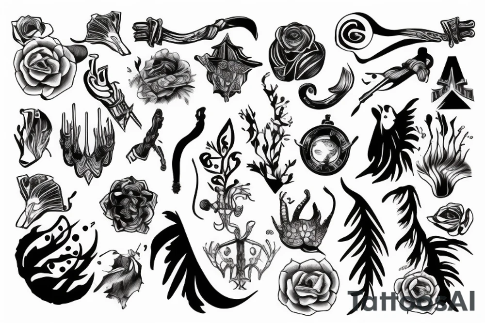 Nordic arm tattoo tattoo idea