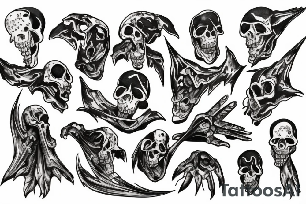 reaper tattoo idea