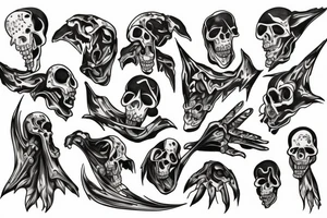 reaper tattoo idea