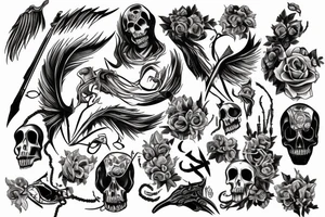 reaper tattoo idea
