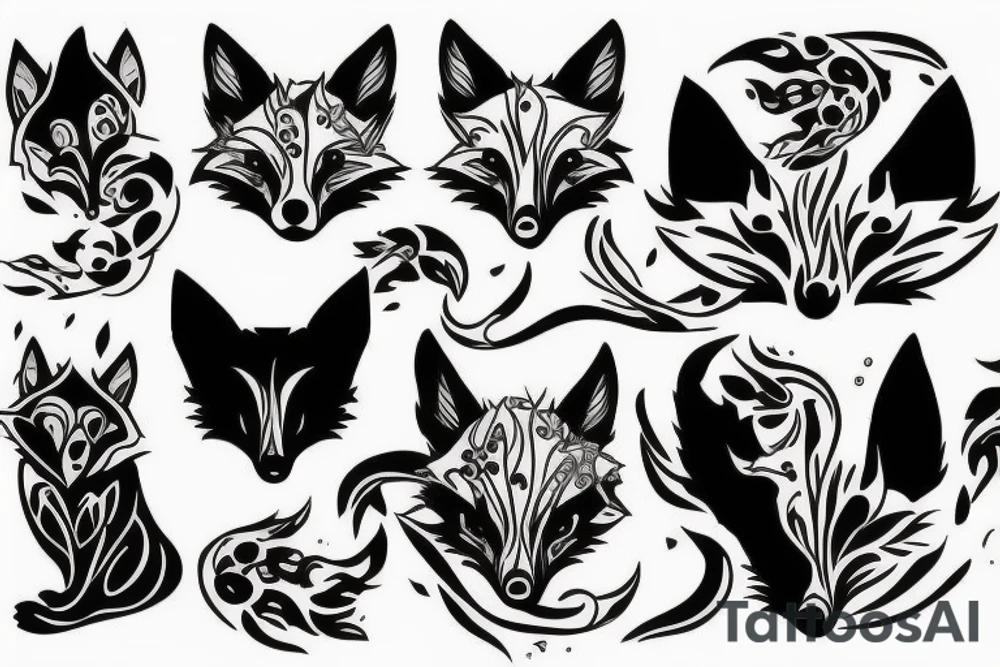 Hot black tattoo idea