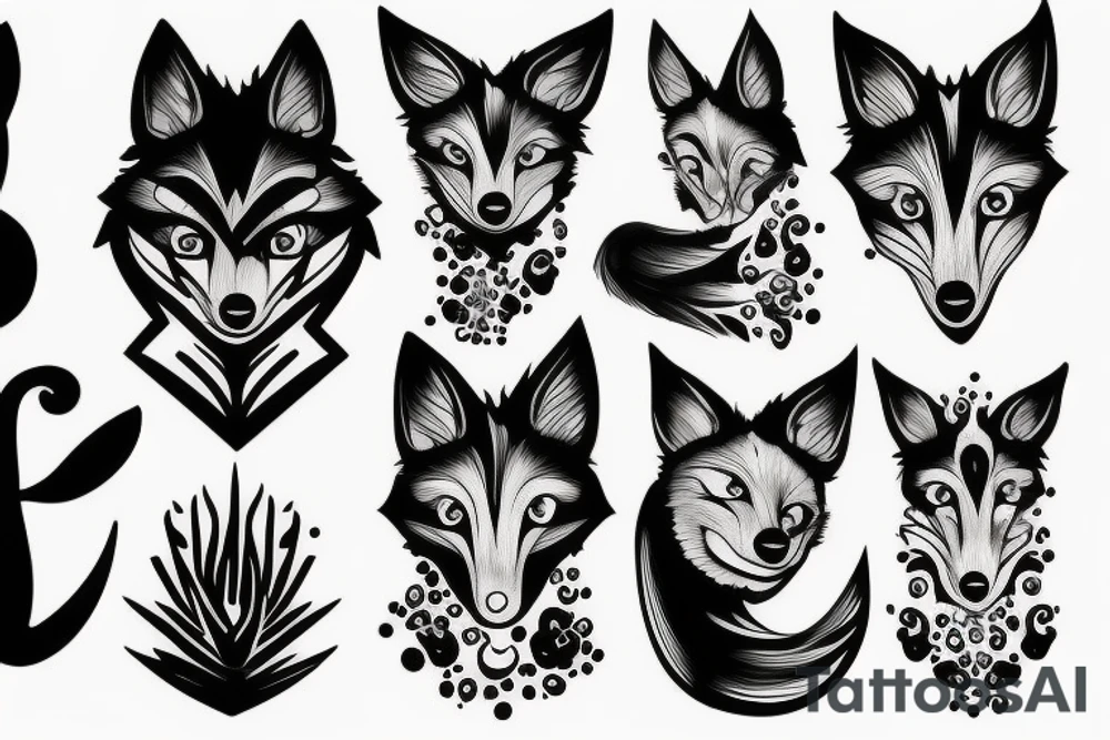 Hot black tattoo idea