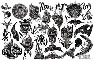 “on the ground with the gods” tattoo idea