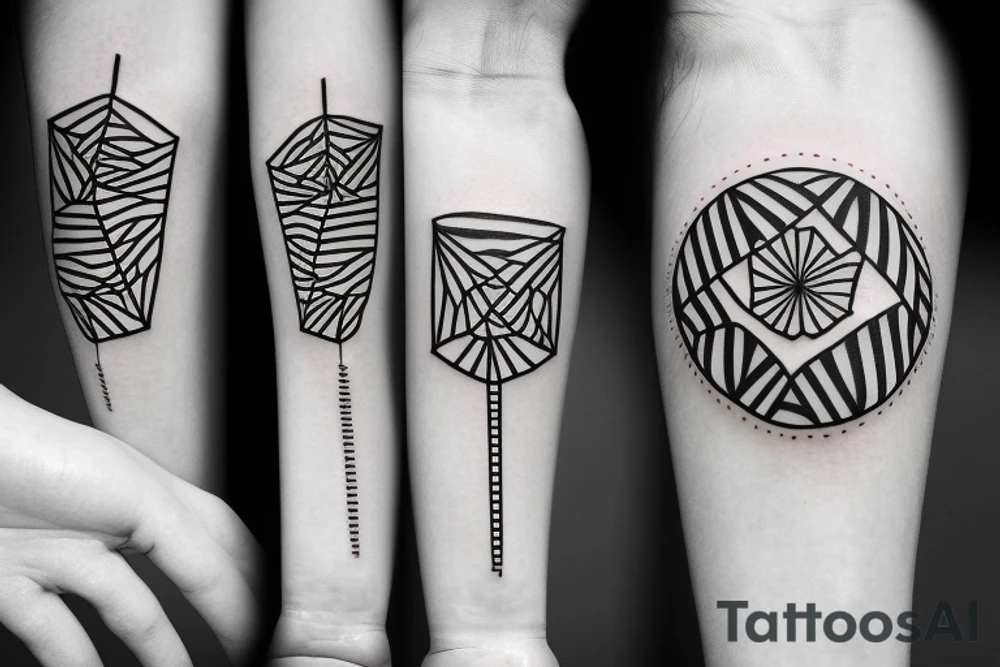 Small 88 numbers merged and minimalistic tattoo idea