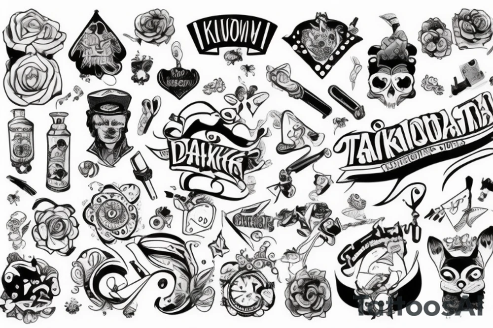 Человек паук и какаши tattoo idea