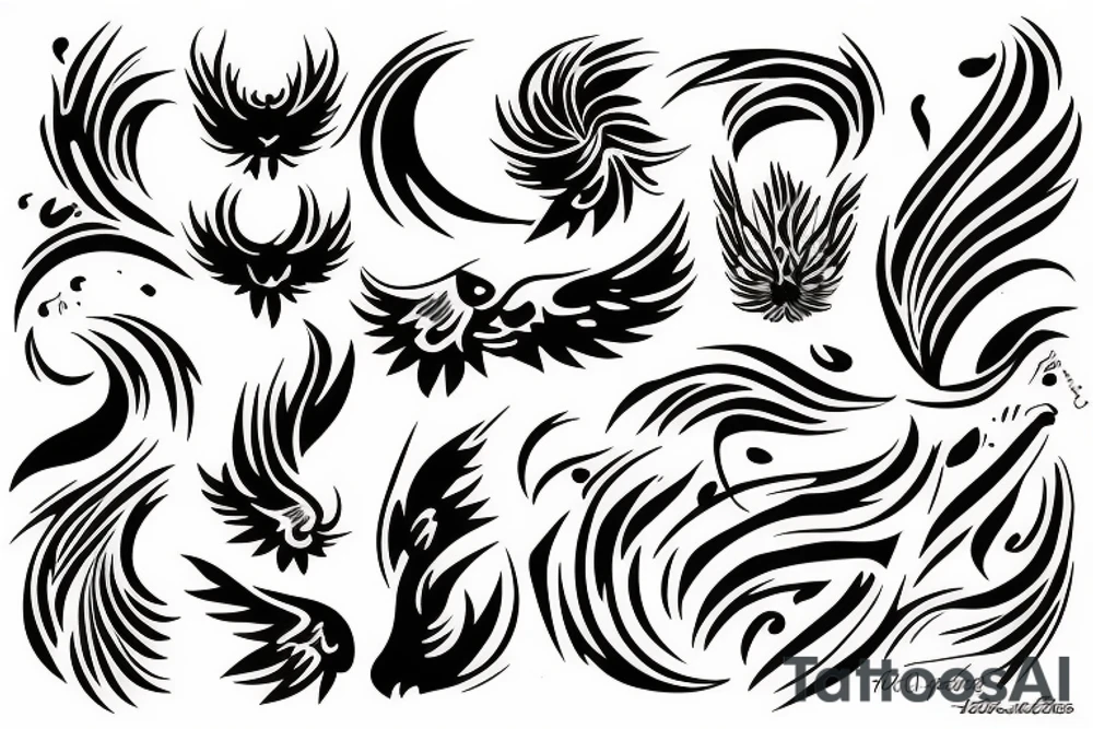 Phoenix tattoo idea
