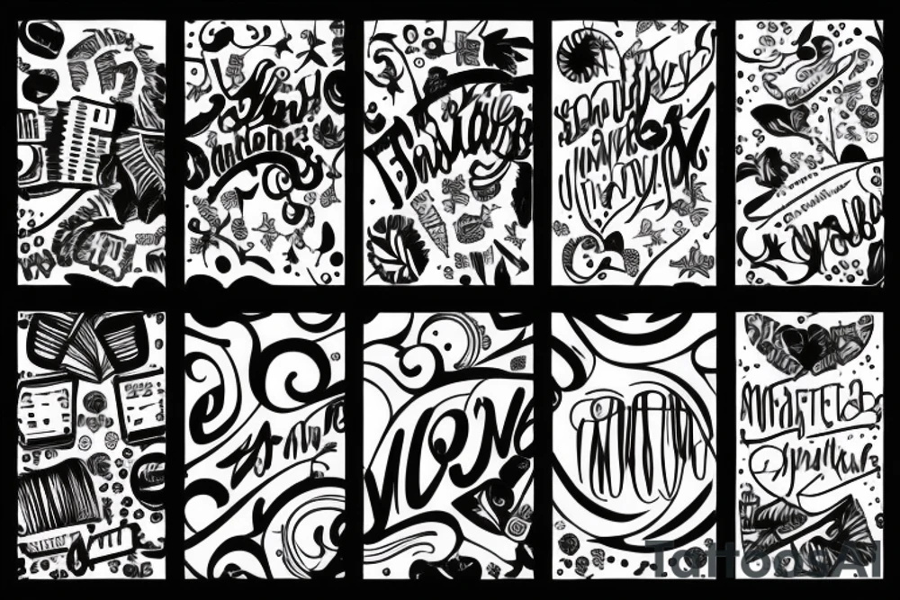 memories are nicer than reality tattoo idea