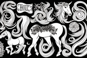 Steal horses tattoo idea