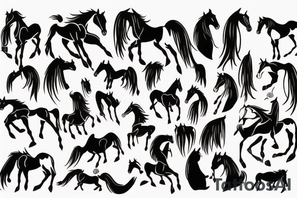 Steal horses tattoo idea