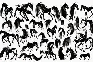 Steal horses tattoo idea