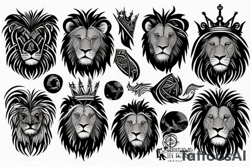 Lion scar king tattoo idea
