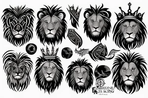 Lion scar king tattoo idea