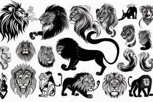 Lion scar king real tattoo idea
