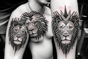 Lion scar king real tattoo idea