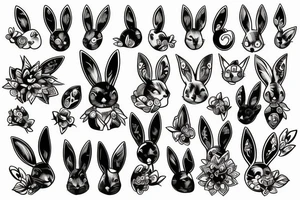 Bunny’s ears tattoo idea