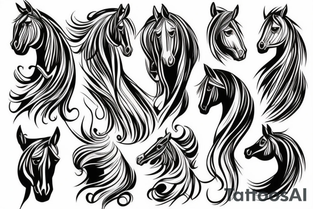 horses thief tattoo idea