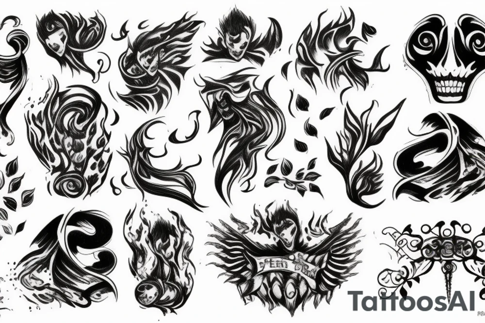 Hide the burn from the fire tattoo idea