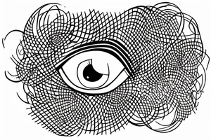 "the eyes are usless whan the nind is dlind" as spirale tattoo idea