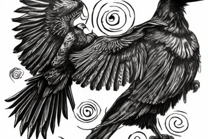 Gustave Dore the raven tattoo idea