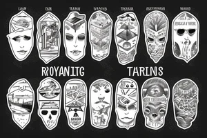 traveling, earth, countries, vertical tattoo idea