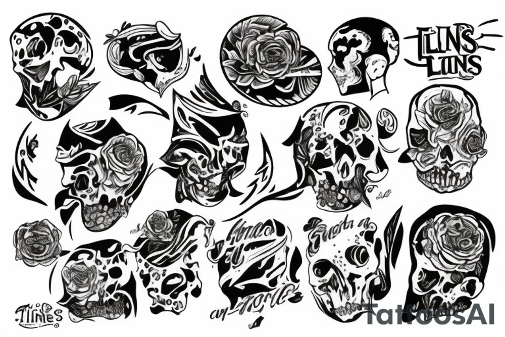 Tilines for life tattoo idea