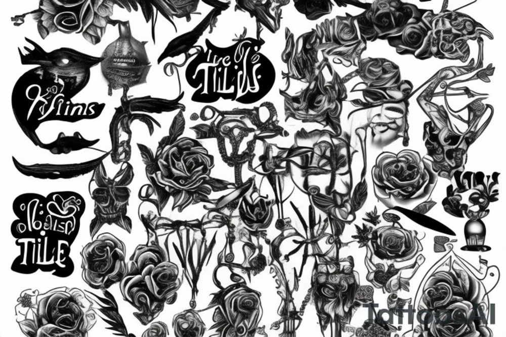 Tilines for life tattoo idea