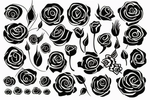 rosa tattoo idea