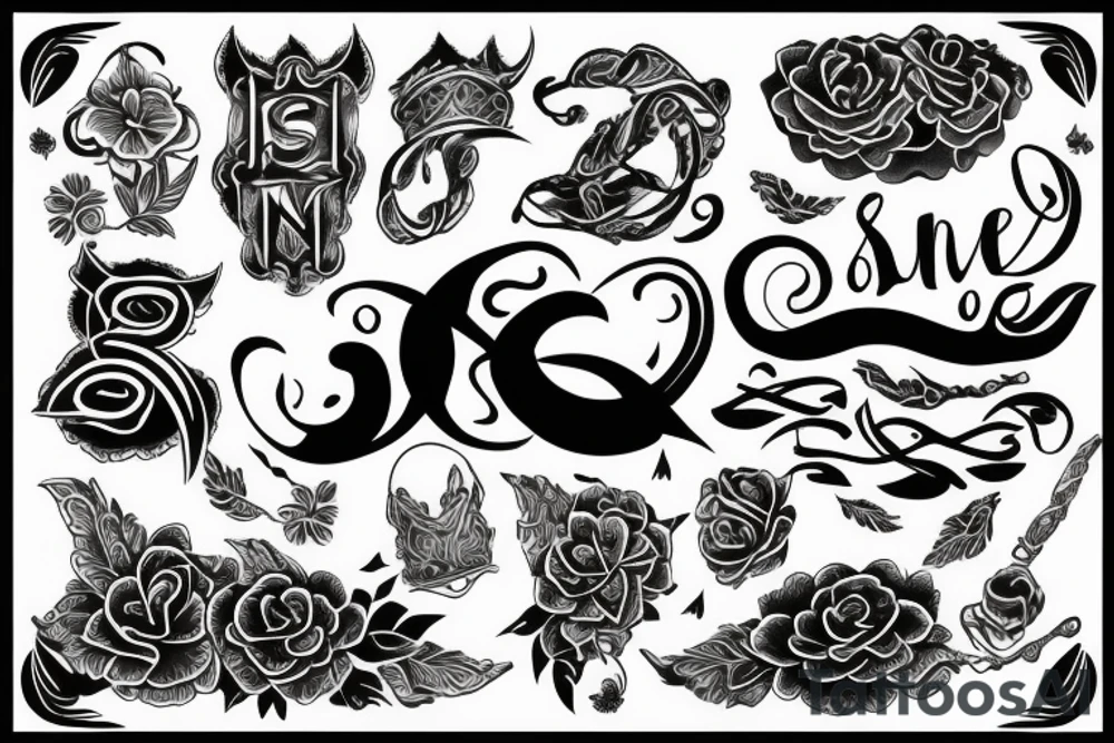 script om into sun tattoo idea
