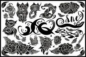 script om into sun tattoo idea