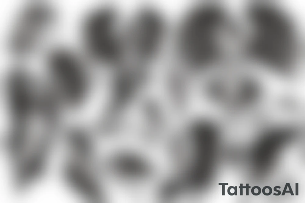 Female Angel tattoo idea