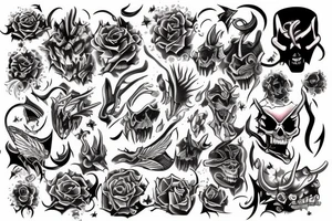 Devilish tattoo tattoo idea